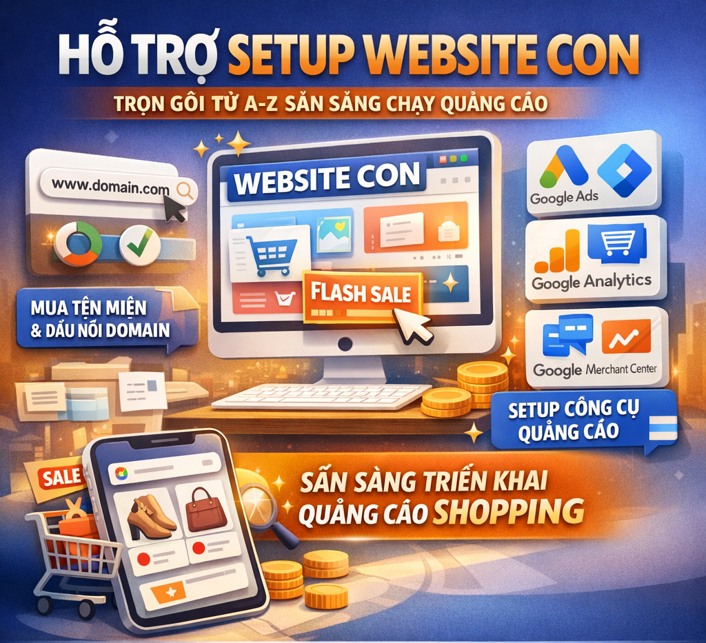 Gói cài đặt dịch vụ Google cho web con