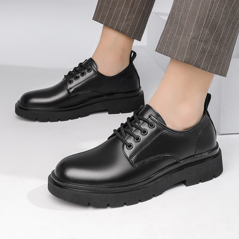 Giày Derby Nam Đế Khủng 5cm-7cm - Giày Tây Nam Đế Răng Cưa Tăng Chiều Cao Đi Tiệc, Đi Làm G1-HIG-DER