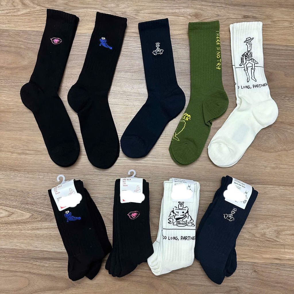 SET 10 đôi Tất Uniqlo bản ĐẶC BIỆT 