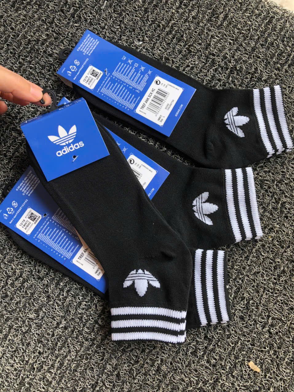 Tất lửng Adidas combo 10 đôi