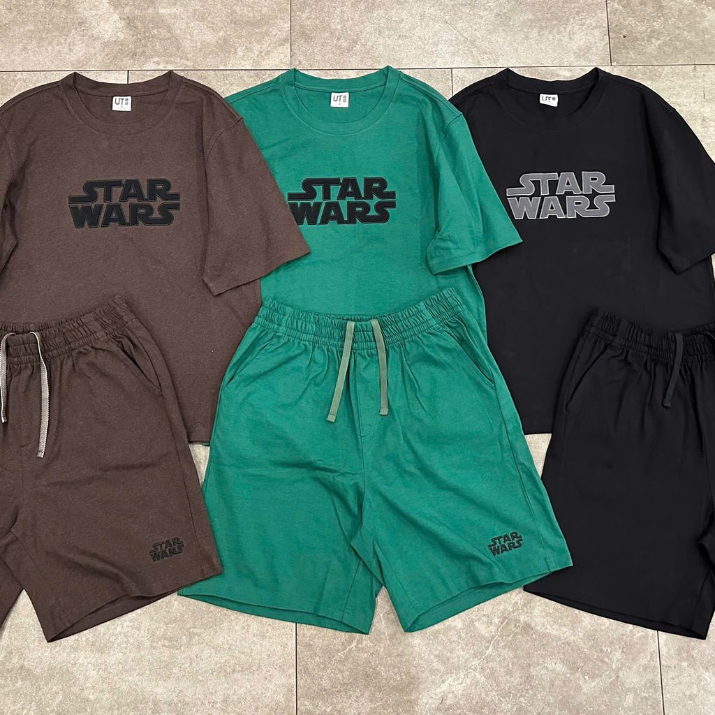 Set bộ quần áo hè Uniqlo - Star War