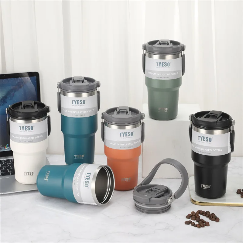 Ly / Cốc / Bình giữ nhiệt TYESO có quai xách – 750ml