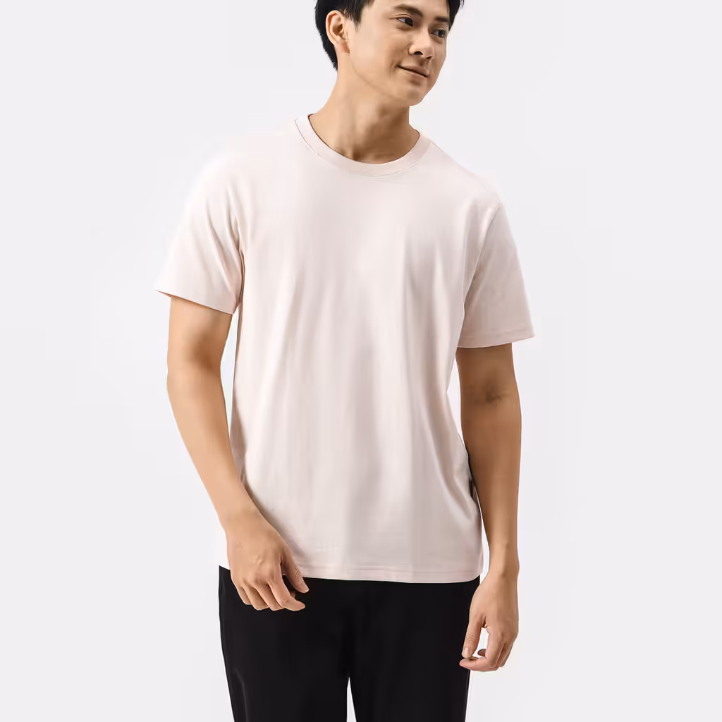 Áo thun nam TShirt Basic Cotton 100% 220gsm New 