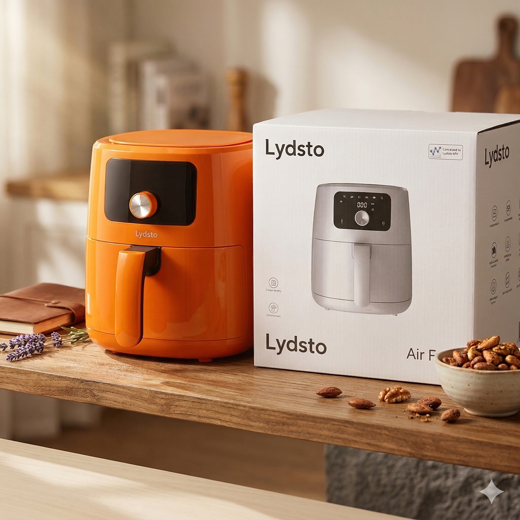 Nồi chiên không dầu thông minh Xiaomi Lydsto XD-ZNKQZG03 - bản quốc tế, có kết nối App