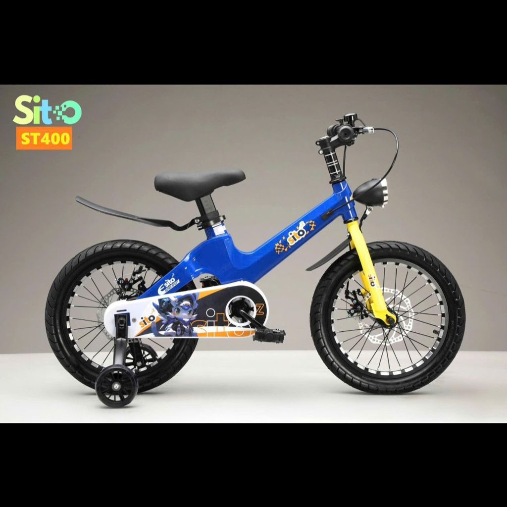 Xe đạp trẻ em nam nữ size 18inch (4- 8 tuổi) 