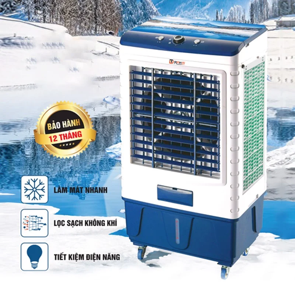 Quạt hơi nước, quạt điều hòa 60L hãng RAIKA (ĐẠT TƯỜNG)
