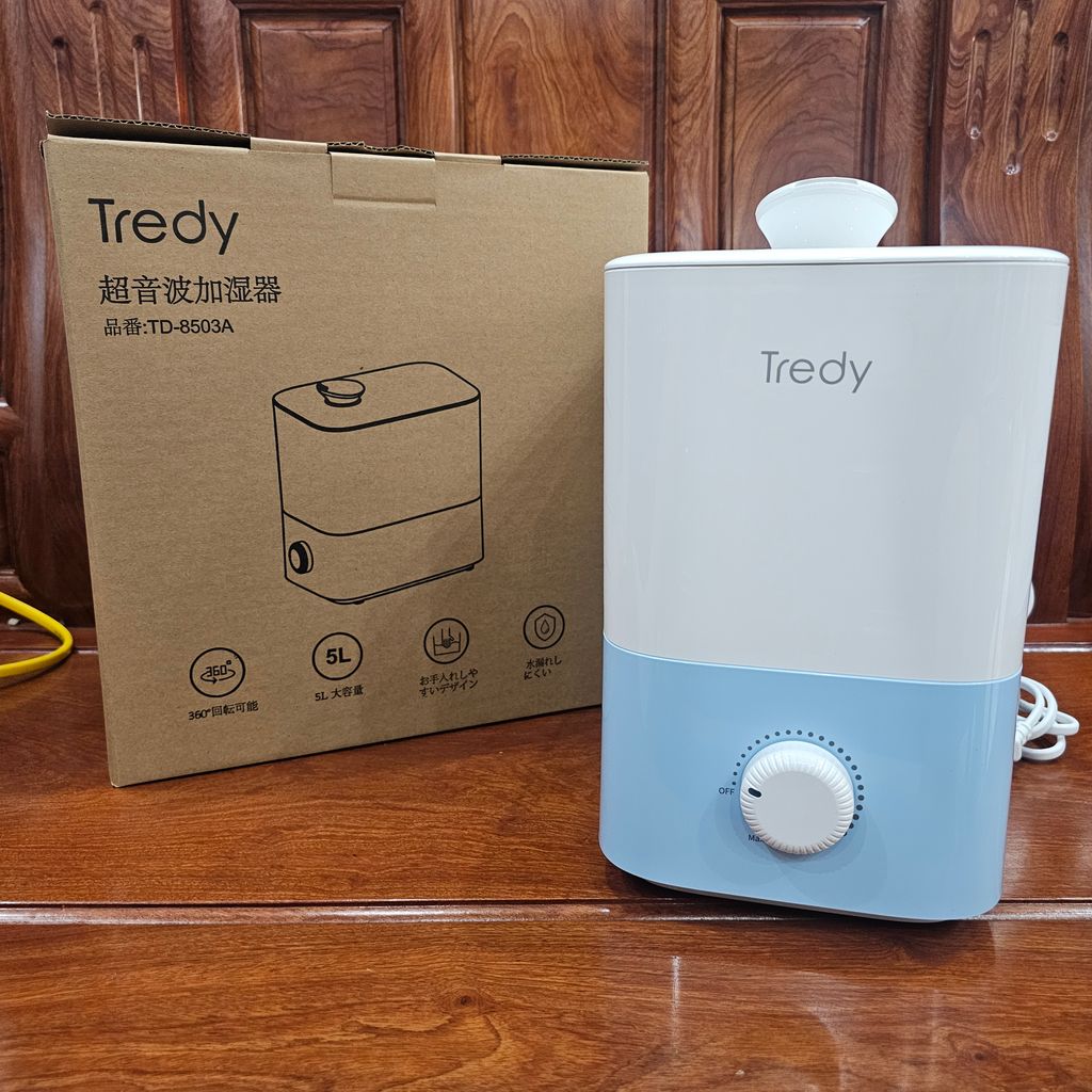 Máy phun sương, tạo ẩm dung tích 5L TREDY. Tự ngắt khi hết nước