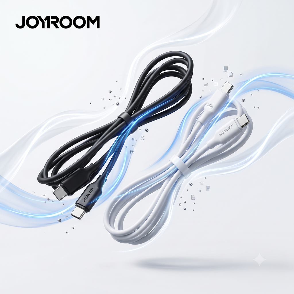 Cáp sạc nhanh c to c JOYROOM 60w (ko hộp)
