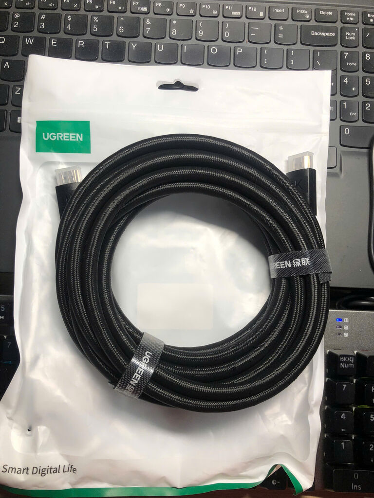 Cáp HDMI UGREEN HD119 2.0 hỗ trợ 4K dài 5m