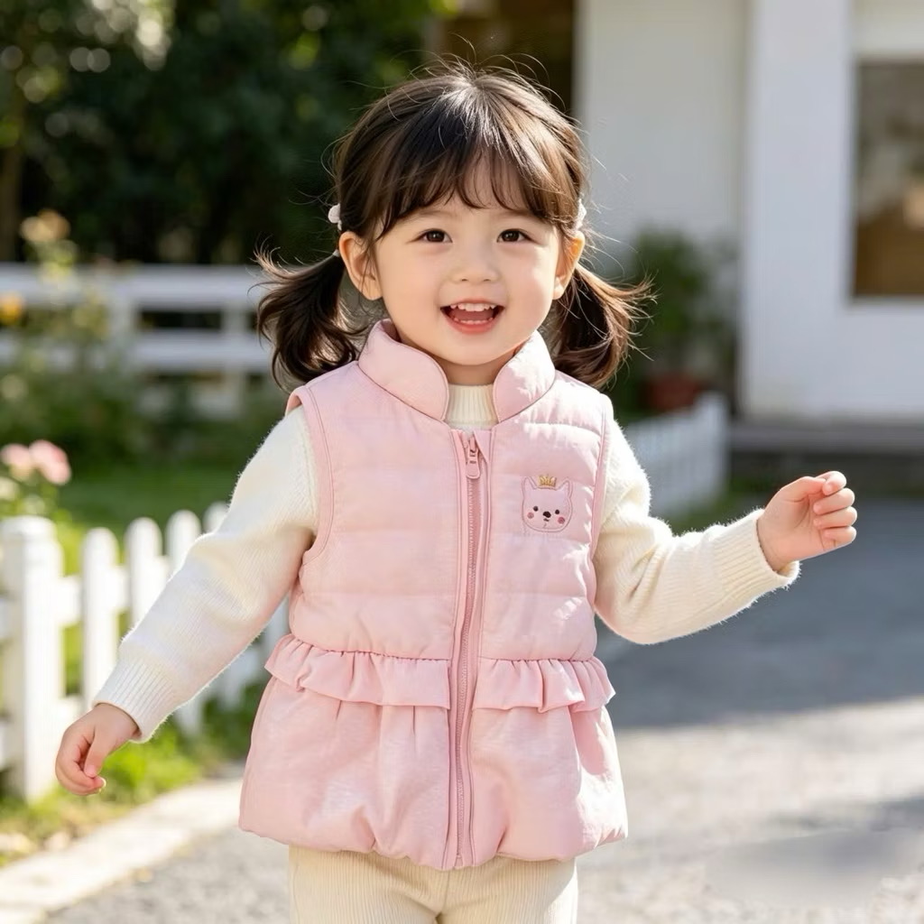 [Kho Mỹ Đình] C3037.Áo phao hồng Orchestra xuất dư (3-18m)