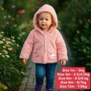 [Kho Mỹ Đình] (53-67cm) (3-6 kg) C6350,Áo lông cho bé sơ sinh rất mềm 1-6m