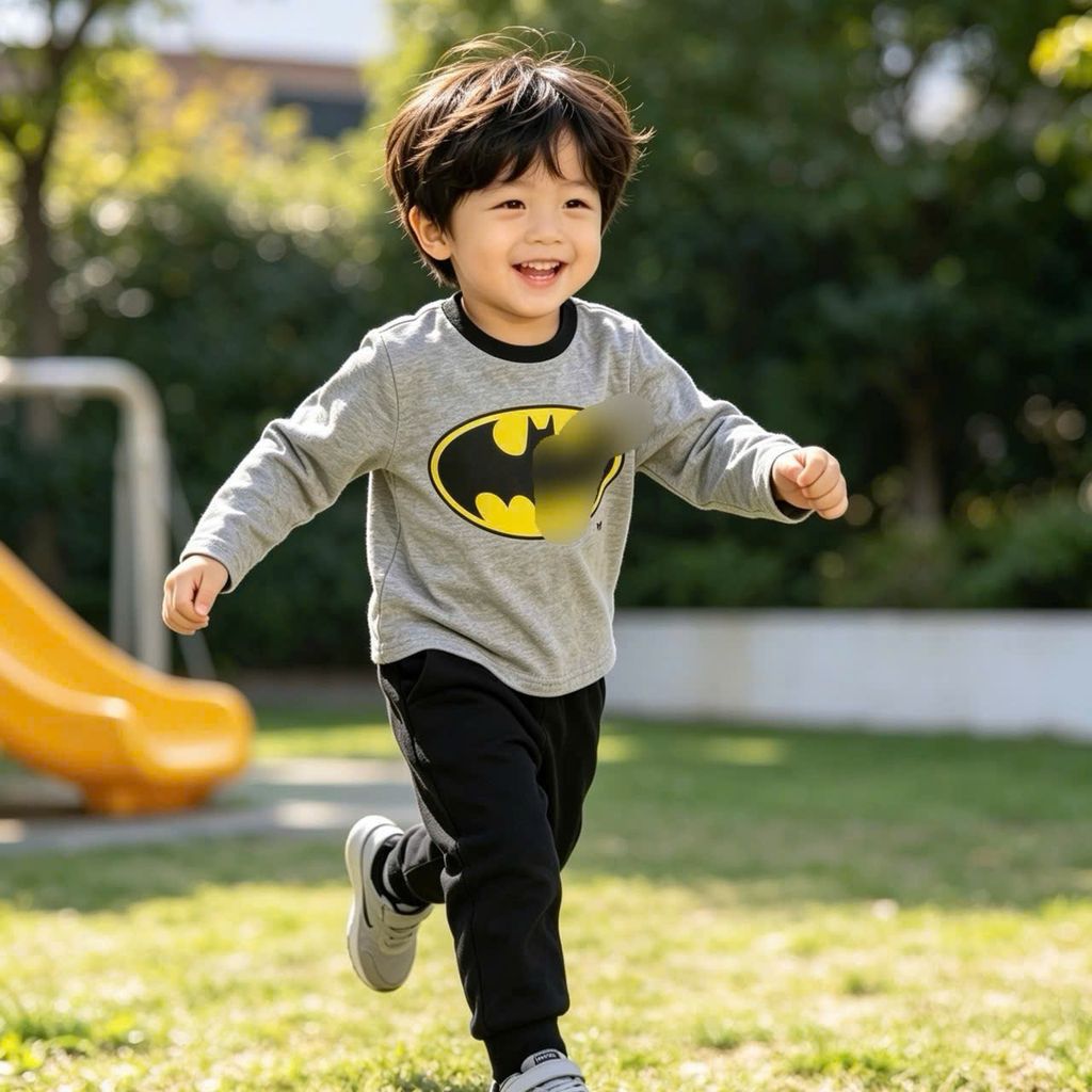 [Kho Mỹ Đình] C3785 C6670 Bộ nỉ bông Batman DC (2 -4 tuổi)