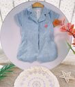 C6271 .Jumsuit bé gái xuất dư hiệu Kitchou (1m-18m)