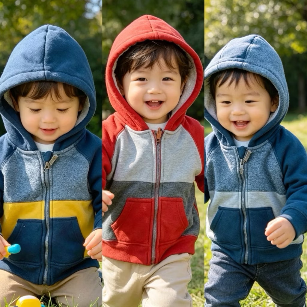 E6711 . Áo khoác lót lông cừu C.heroke2  _ Size 6-24 M