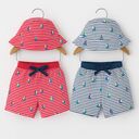 F0819 Set mũ quần bơi xuất dư Mayrol bé trai bé gái 6-36m [Keinnier] X04-110