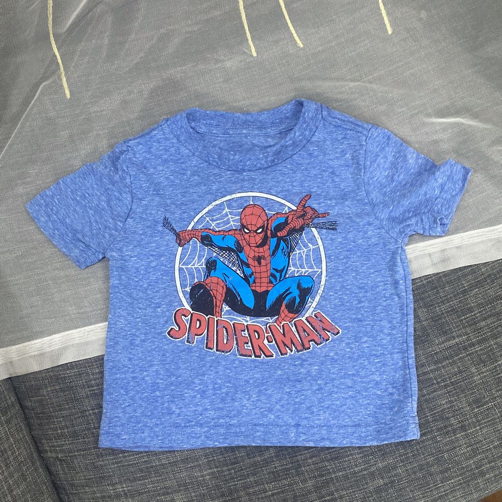 C371 Áo xanh Spiderman size 12M