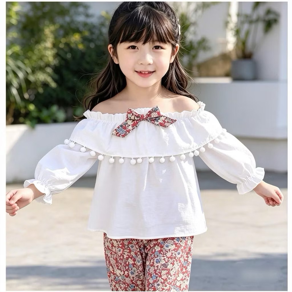 [Kho Mỹ Đình] 2-9y(12-36kg) D5604 J572 Set bộ đũi cổ nơ