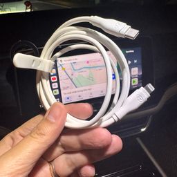 [Kho Long Biên] Dây cáp sạc nhanh iPhone C to Lightning Hyundai (ko hộp - Tặng kèm khi mua ô tô)
