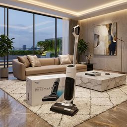 [Kho Long Biên] Máy hút bụi & lau nhà cầm tay thông minh Skyworth H5