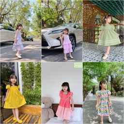 [Kho Mỹ Đình] 1-10y(10-42kg) Sofia Váy bé gái mặc hè nhiều mẫu xinh M362 M907 M306 M320 E0279 L067
