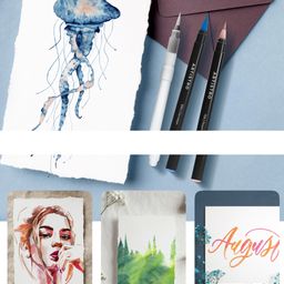 Bộ 48 bút màu nước ARTISTRO 48 Watercolor Brush Pens ( Mỹ)