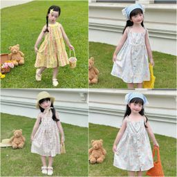 [Kho Mỹ Đình] 1-6y(9-26kg) OP Váy bé gái mặc hè nhiều mẫu xinh 