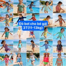 Sale lẻ size] 3 tuổi(11-13kg) Đồ bơi bé gái , đồ mùa hè cho bé lẻ size giá tốt