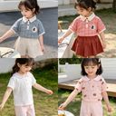 [Kho Mỹ Đình] 80-120(8-23kg) Set bộ ngắn tay hè cho bé gái SB2041 SB1942 SB2124