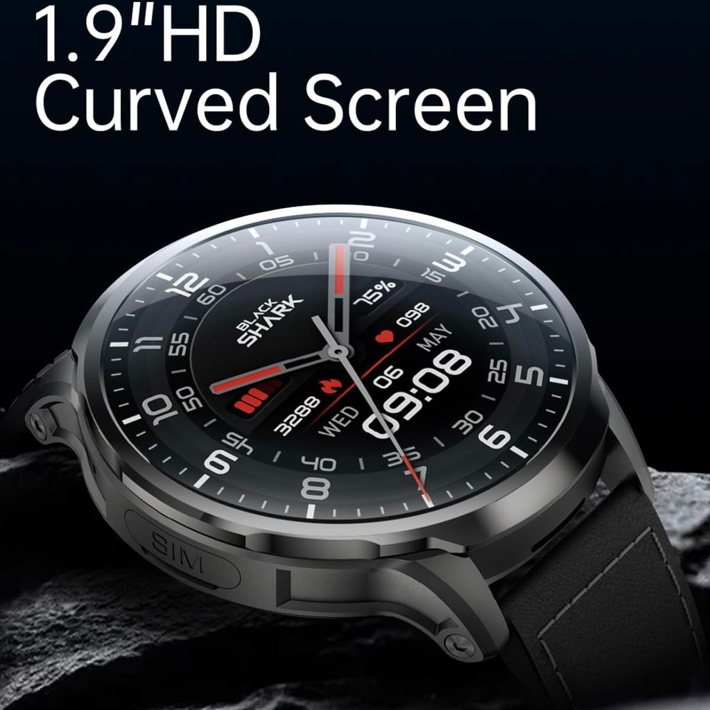 [Kho Long Biên] Đồng hồ thông minh XIAOMI Black Shark Watch X, lắp SIM độc lập, có camera, định vị