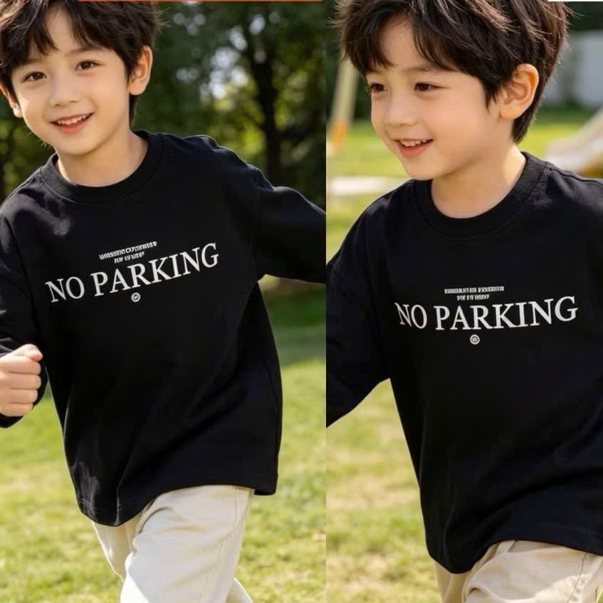 [Kho Mỹ Đình] 3-8y(15-30kg) C5562 Áo phông dài tay thu đông cho bé