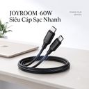 (Kho Mỹ Đình) Cáp sạc nhanh C-C Joyroom 60W (không hộp)