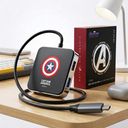 Hub Chuyển Đổi Type-C Đa Năng Marvel Avengers UC708, Type-C ra HDMI, đọc thẻ, USB-A…