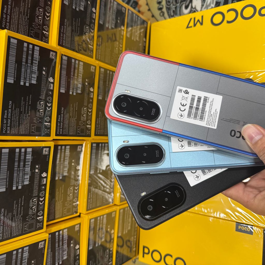 Poco M7 ram 8/256G New Seal chính hãng