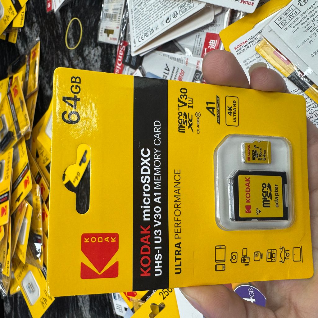 Thẻ nhớ kodak 64G chính hãng nhập nhật