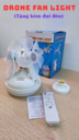 Drone fan light - Đèn quạt 2 trong 1