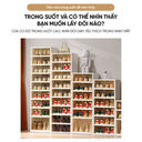 Tủ giày dép, tủ đa năng gấp gọn bằng nhựa PP, PS