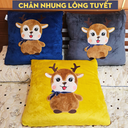 Chăn nhung lông tuyết gấp gọn, cực ấm