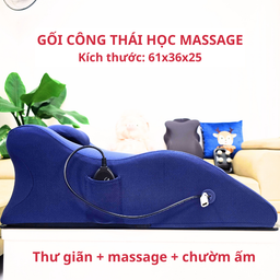 Gối massage công thái học - thư giãn massage mọi lúc mọi nơi