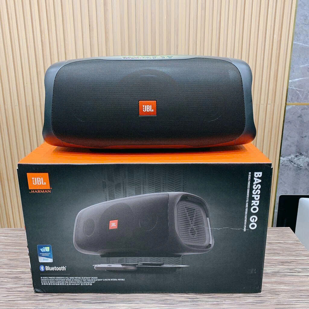 (Kho ad) Loa Bluetooth JBL BassPro Go, loa siêu trầm cho oto & ngoài trời, có TWS