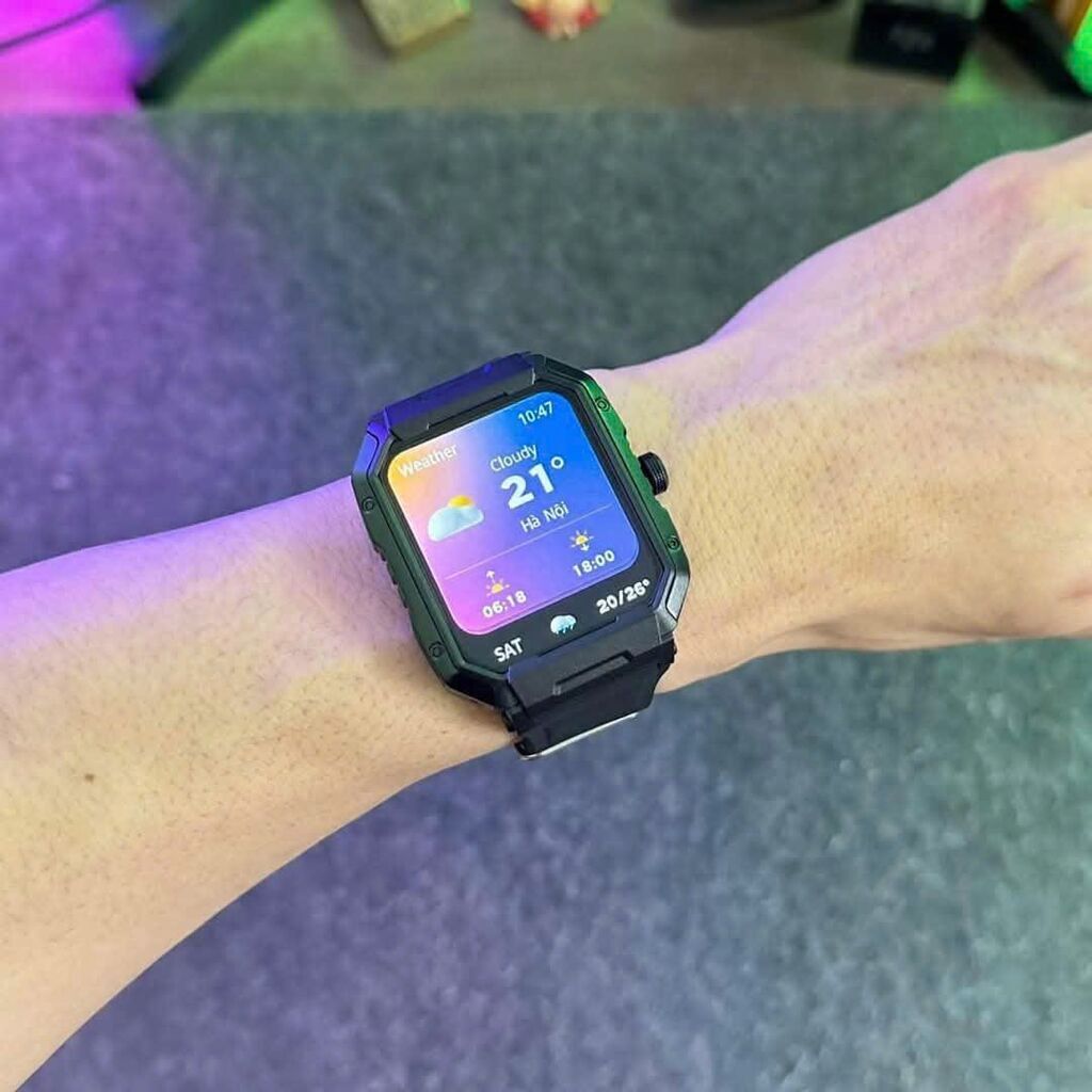 Đồng hồ thông minh Ambrane Fitshot Axis GPS - Ảnh 9