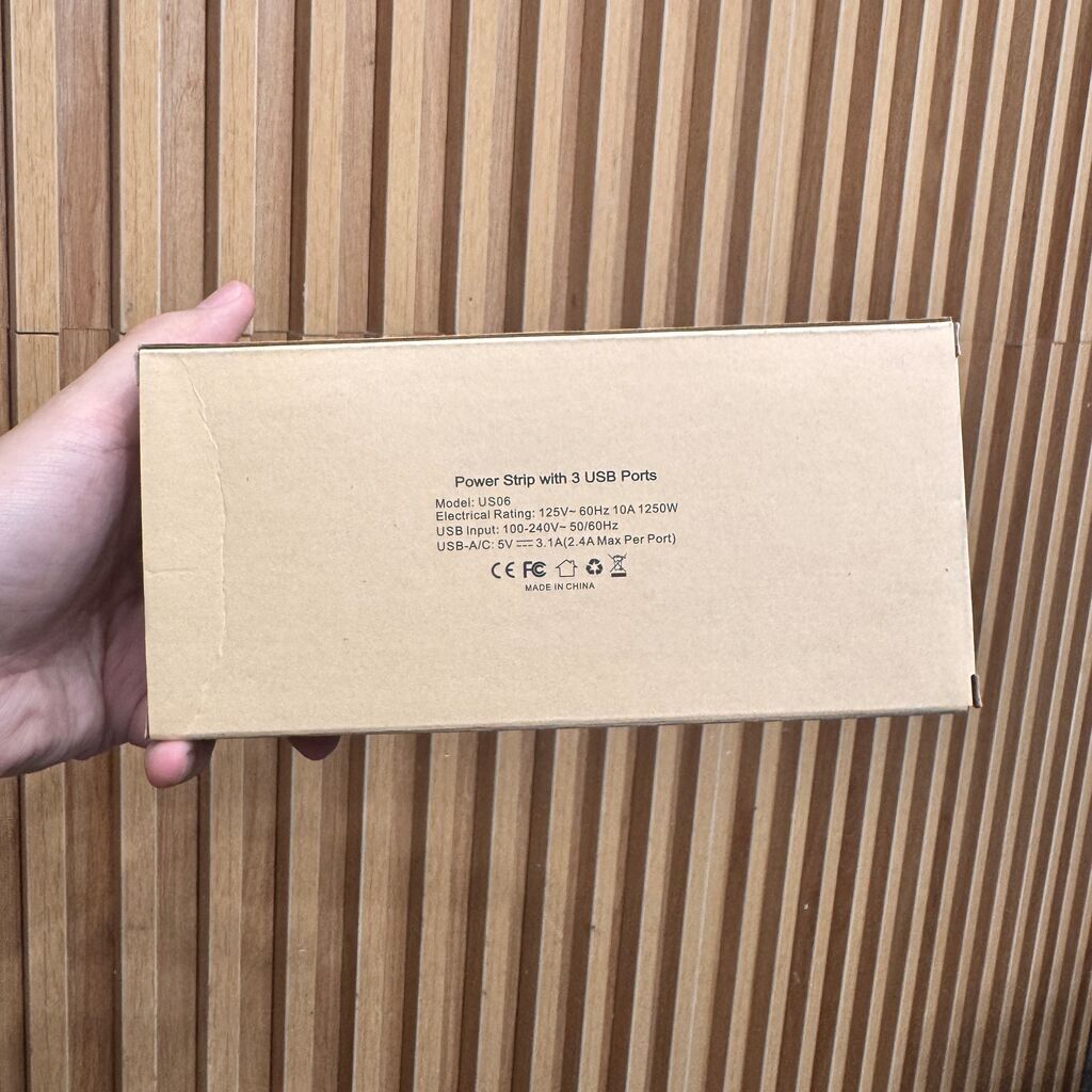 Ổ cắm điện đa năng Meauvan US06 (hàng Amazon Mỹ ), 2 ổ 220V , 2 USB-A + 1 USB-C - Ảnh 8