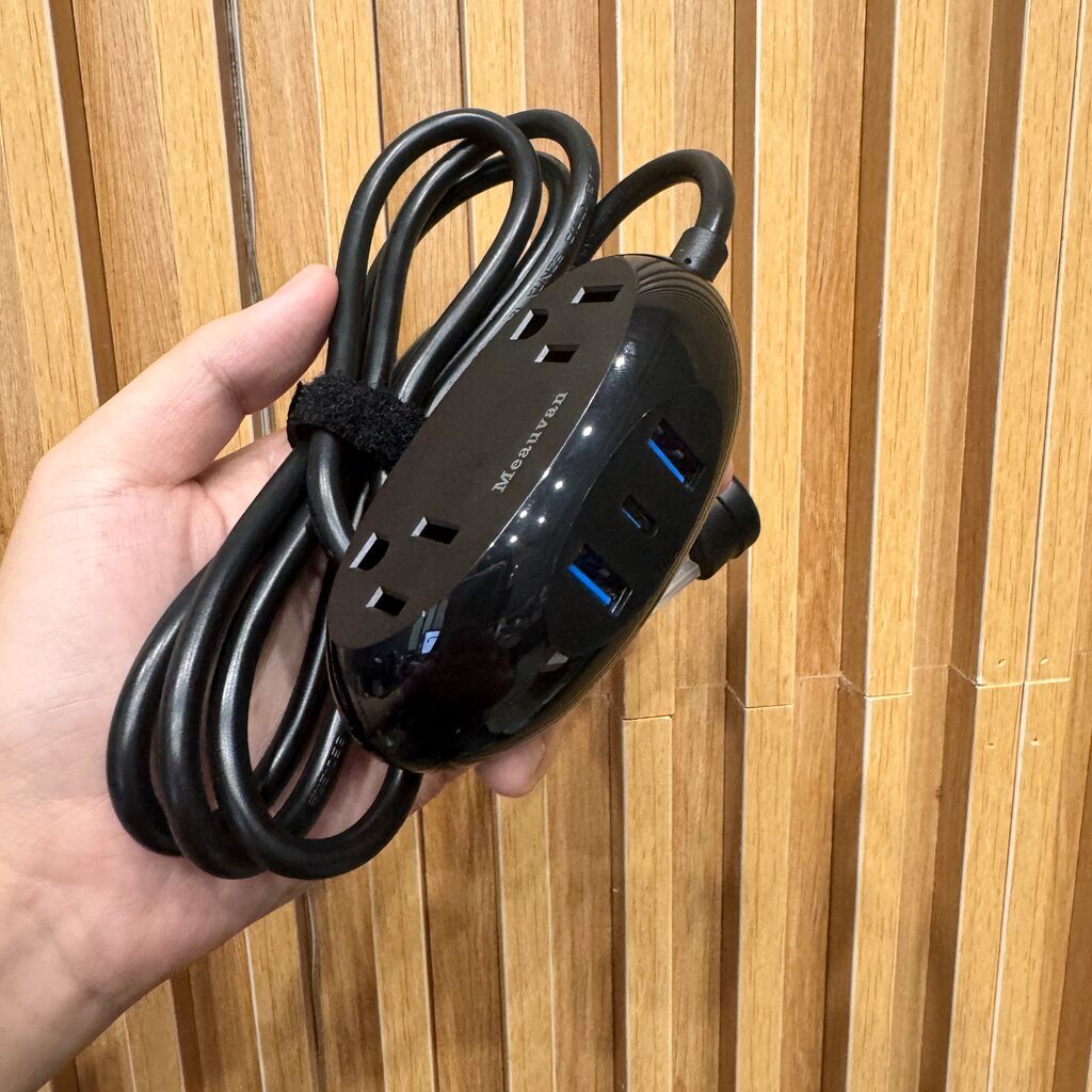 Ổ cắm điện đa năng Meauvan US06 (hàng Amazon Mỹ ), 2 ổ 220V , 2 USB-A + 1 USB-C - Ảnh 10