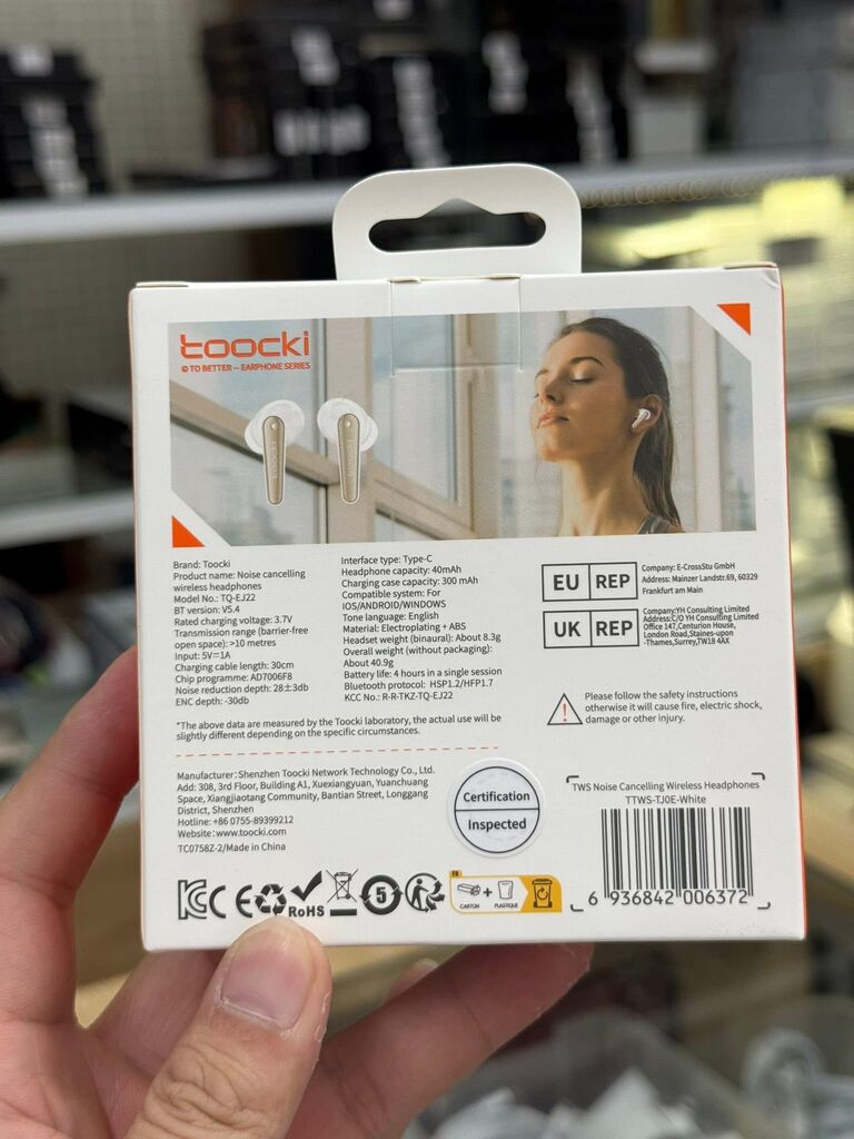Tai nghe Bluetooth Toocki S4 TQ-EJ22 - Ảnh 6
