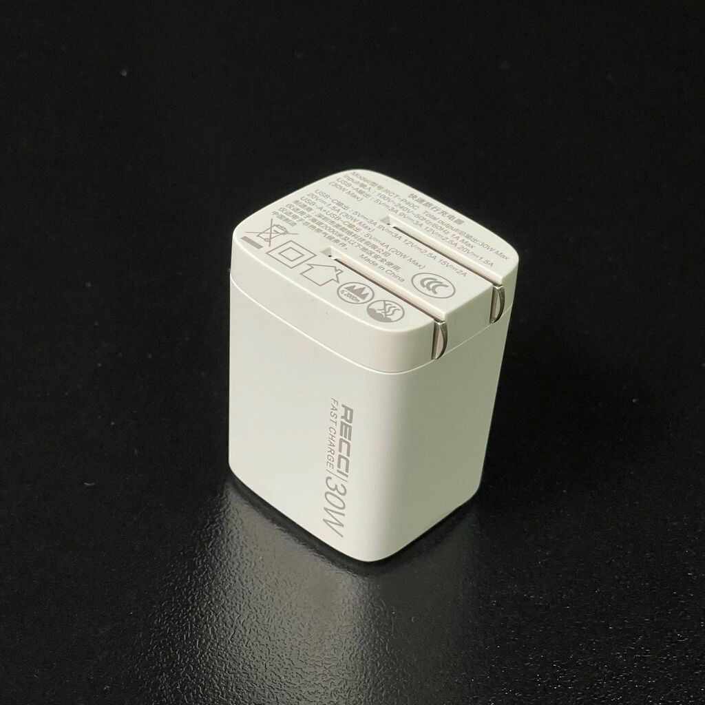 Củ sạc nhanh 30W hãng RECCI RCT-P40C, 2 cổng sạc A+C - Ảnh 3
