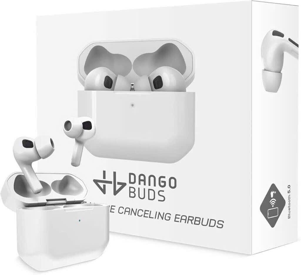 Tai Nghe TWS DANGOBUDS, chống ồn chủ động ANC, Bluetooth 5.0, sạc ko dây