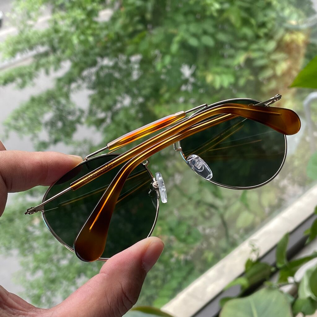 Kính mát PRINCE 608467 Sunglasses gọng vàng (không hộp) - Ảnh 3