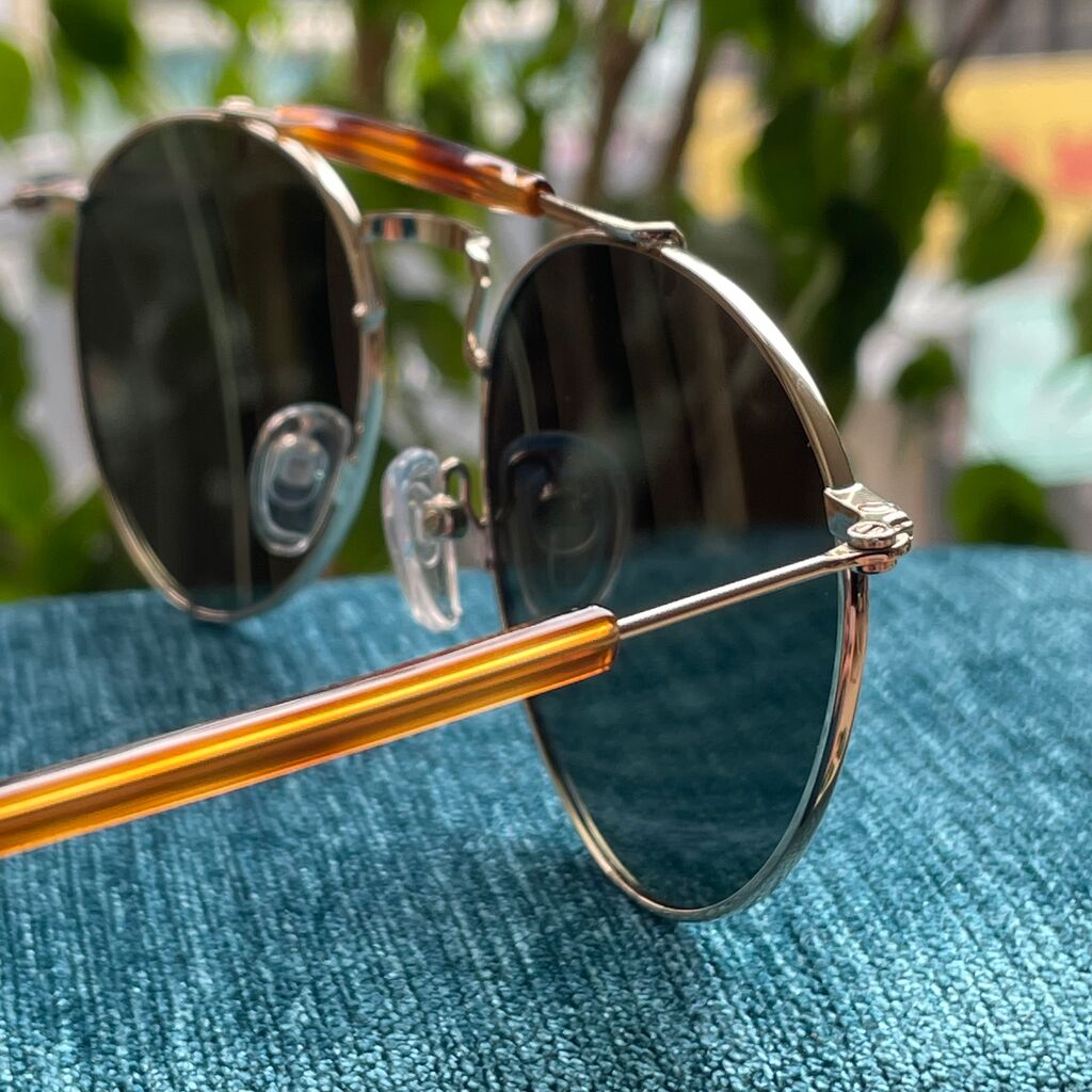 Kính mát PRINCE 608467 Sunglasses gọng vàng (không hộp) - Ảnh 10