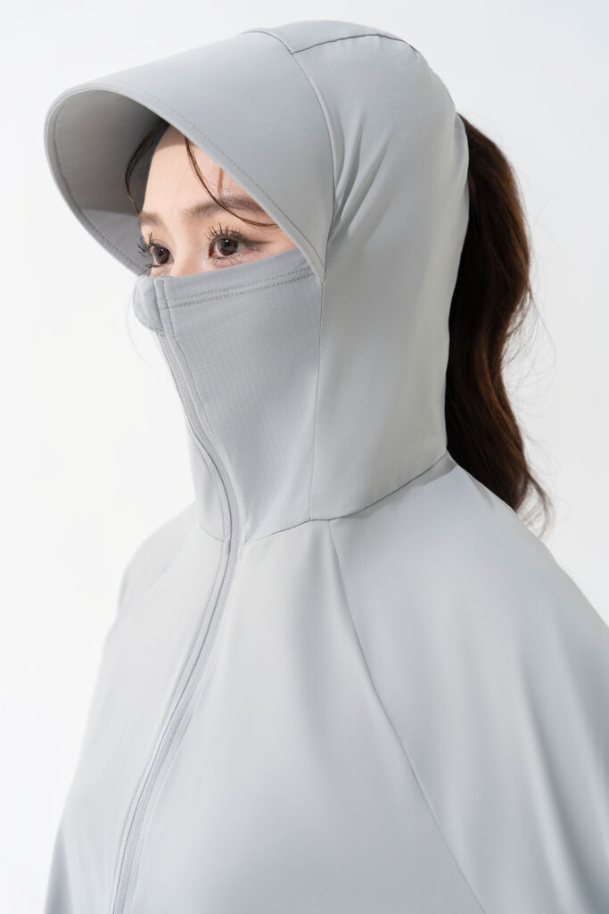 Áo Chống Nắng TOGETHER dáng ngắn cánh dơi,vải CoolTouch mát lạnh, co giãn,chống UV UPF50+ - Ảnh 10