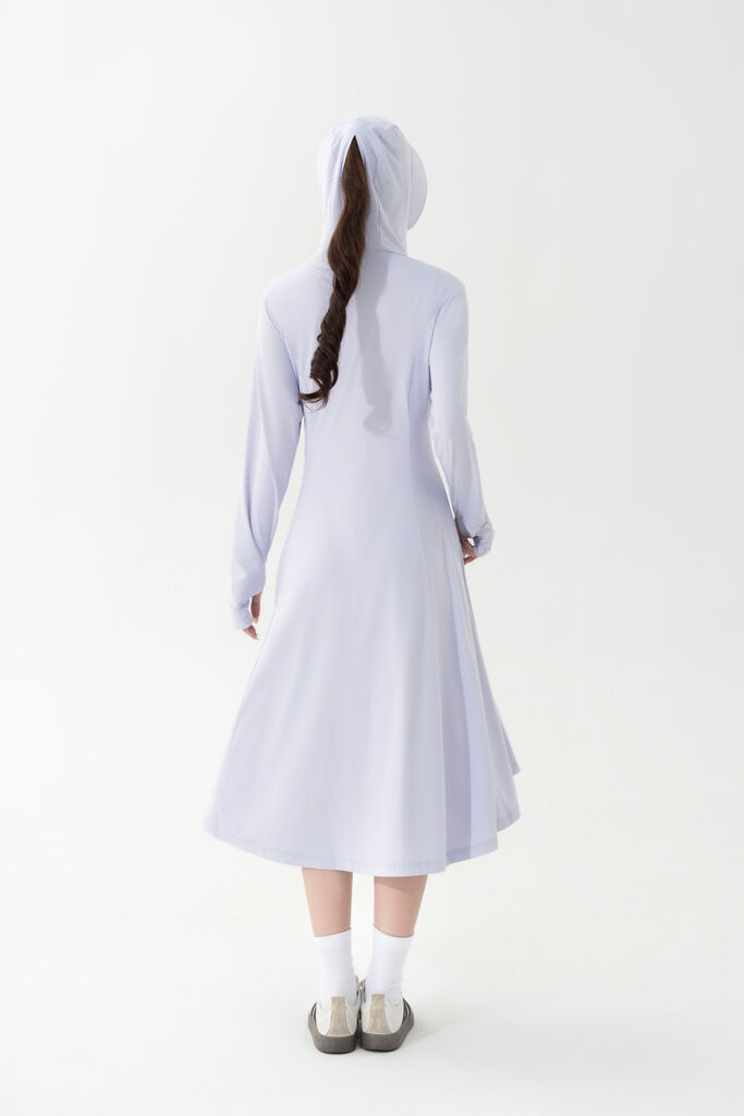 Áo Chống Nắng Toàn Thân Nữ TOGETHER, Áo Khoác Chống Nắng UPF50+ Vải Thun Lạnh Cooltouch - Ảnh 6