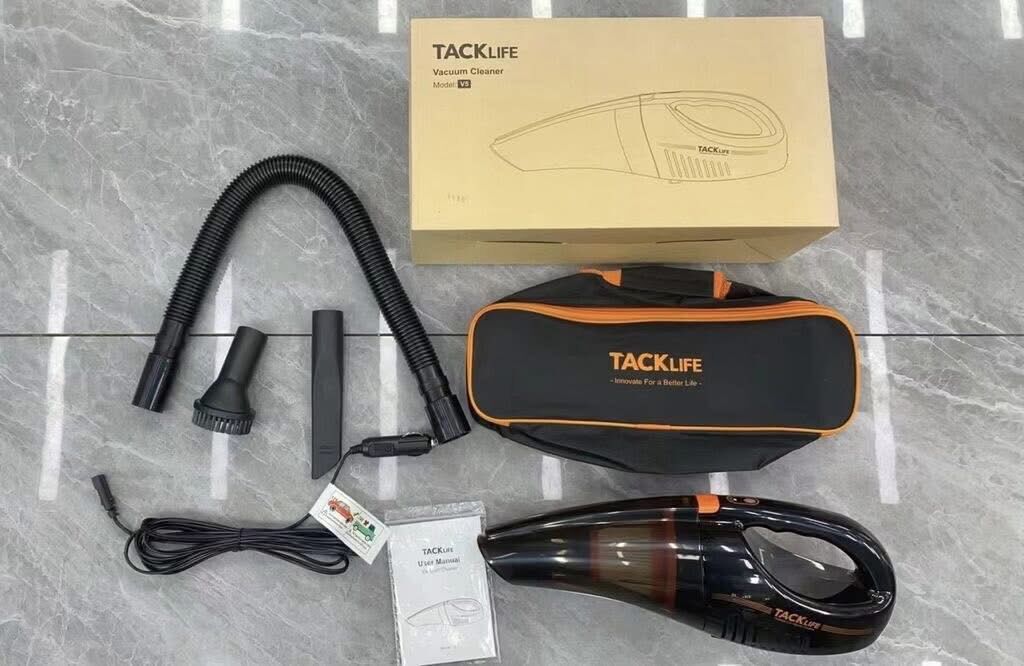 Máy hút bụi cầm tay Tacklife V5 , pin 2000mAh ( thương hiệu Đức ) - Ảnh 4